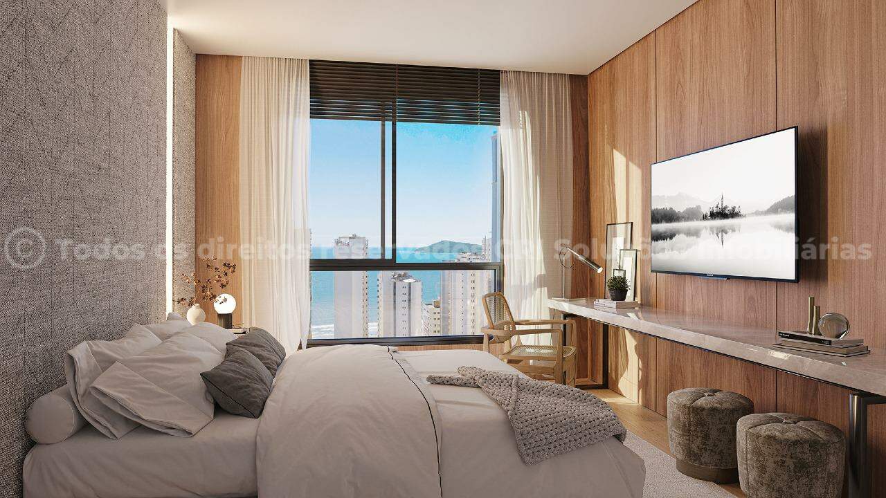 Apartamento à venda no DOM em Balneário Camboriú com 3 suítes amplas