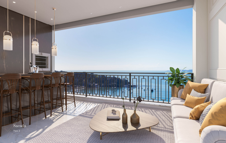 Apartamento na Planta com 04 Suítes no Edifício Montreux em Itapema