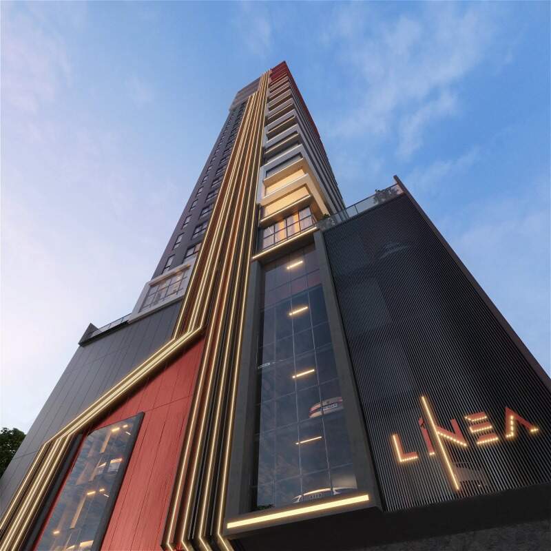 Apartamento na Planta com 04 Suítes á venda no Edifício Línea Living Concept em Balneário Camboriú