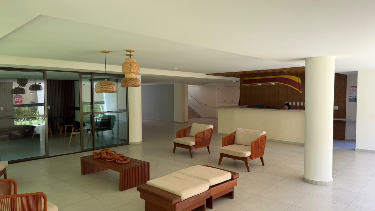 Apartamento 3 até 3 quartos ( 2 até 2 suítes ) para à venda em Centro - Tamandaré - Açores Tamandaré Flats - CTI imobiliaria: Hall de entrada 