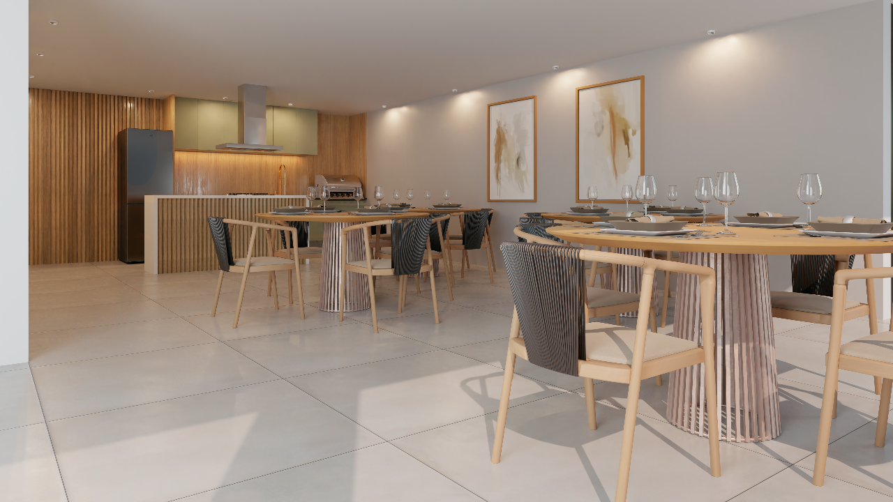 Apartamento à venda no Rosarinho: Salão de festa 