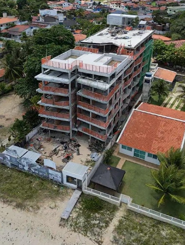 Apartamento à venda no Praia de Tamandaré: Evolução de obra 10/2025