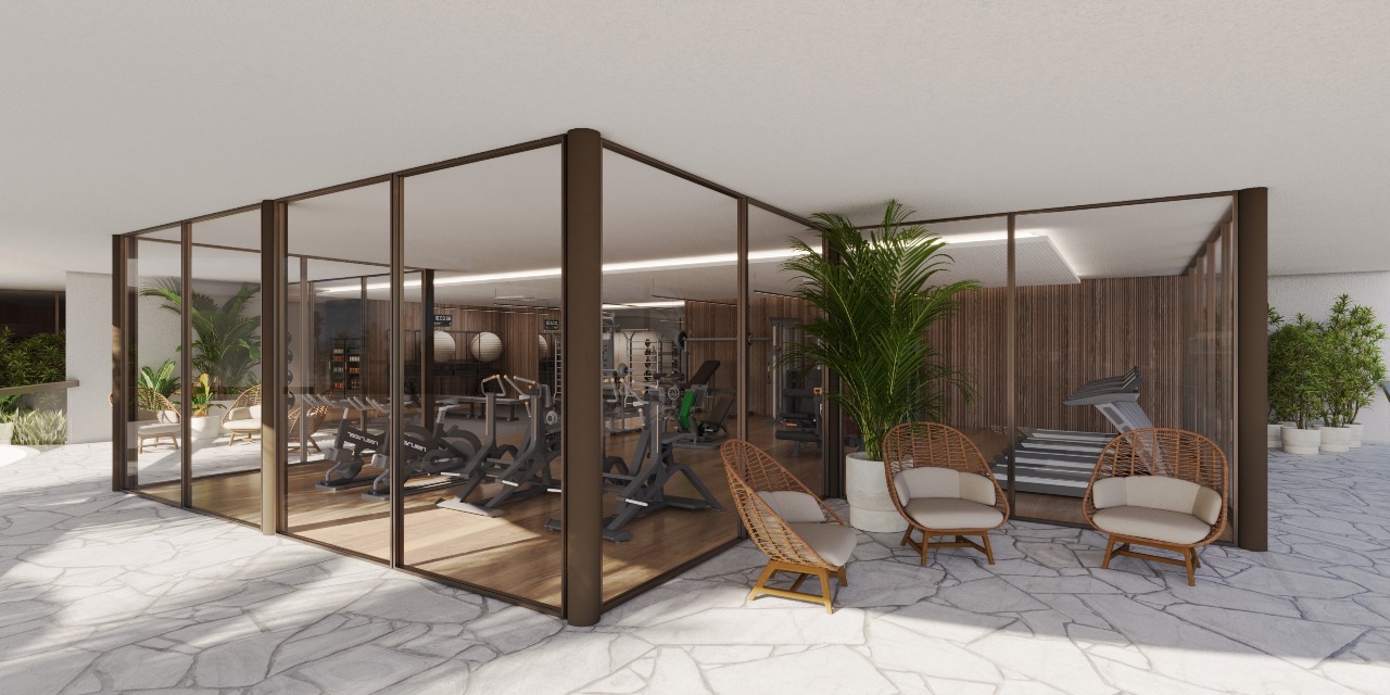 Casa 4 quartos ( 4 suítes ) para à venda em Carneiros - Tamandaré - Paratiisi Carneiros - CTI imobiliaria: Terraço e Academia 