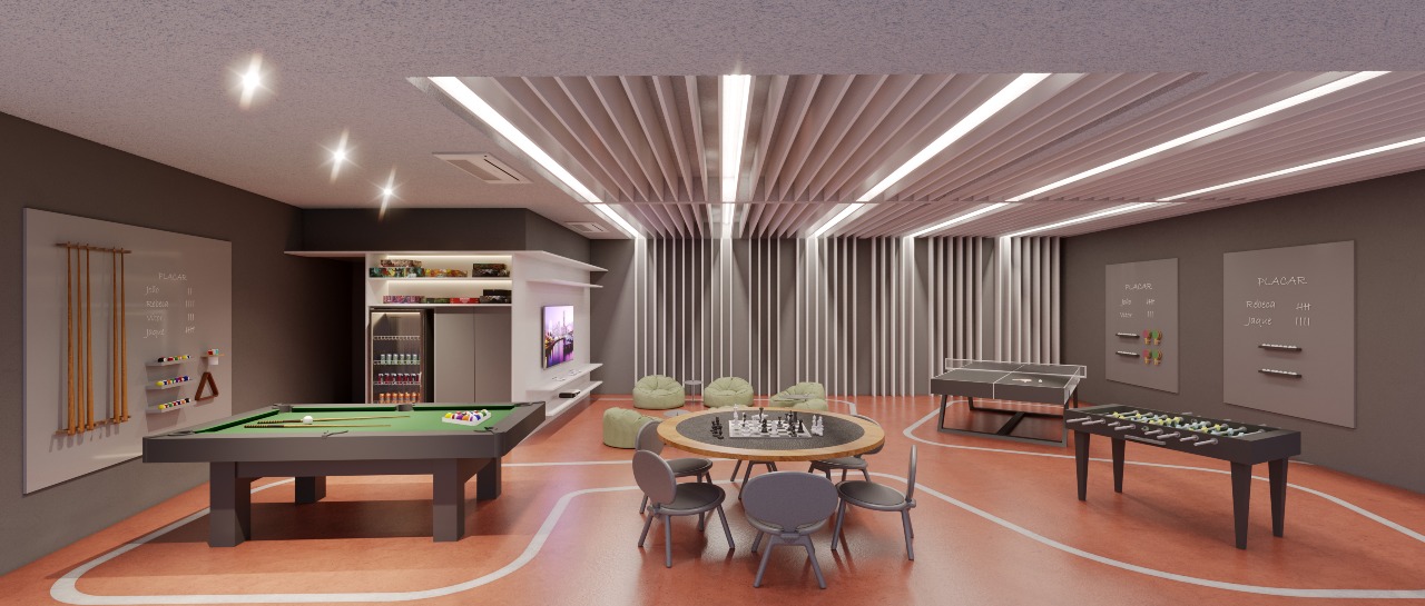 Casa 4 quartos ( 4 suítes ) para à venda em Carneiros - Tamandaré - Paratiisi Carneiros - CTI imobiliaria: Salão de jogos