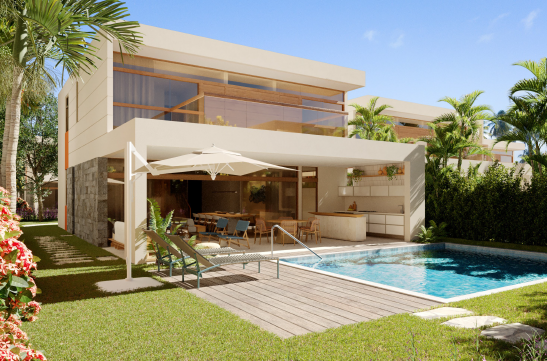 Casa 4 quartos ( 4 suítes ) para à venda em Carneiros - Tamandaré - Paratiisi Carneiros - CTI imobiliaria: Casa 