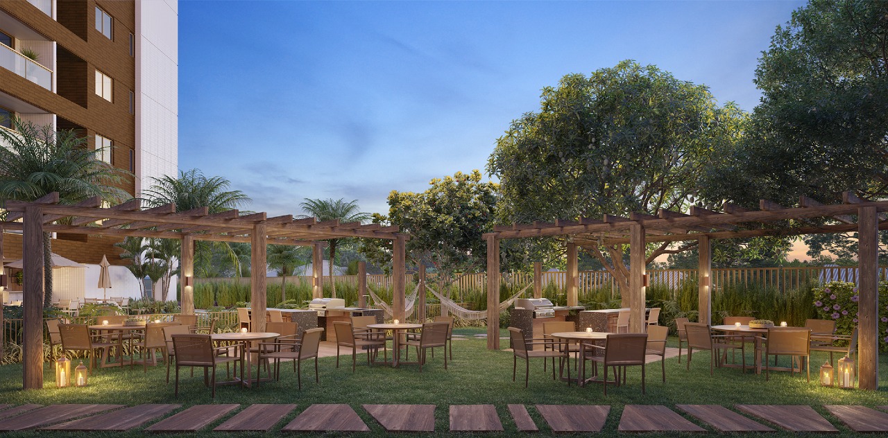 Apartamento 3 quartos ( 2 suítes ) para à venda em Casa Forte - Recife - Casa do Poço - CTI imobiliaria: Espaço Gourmet