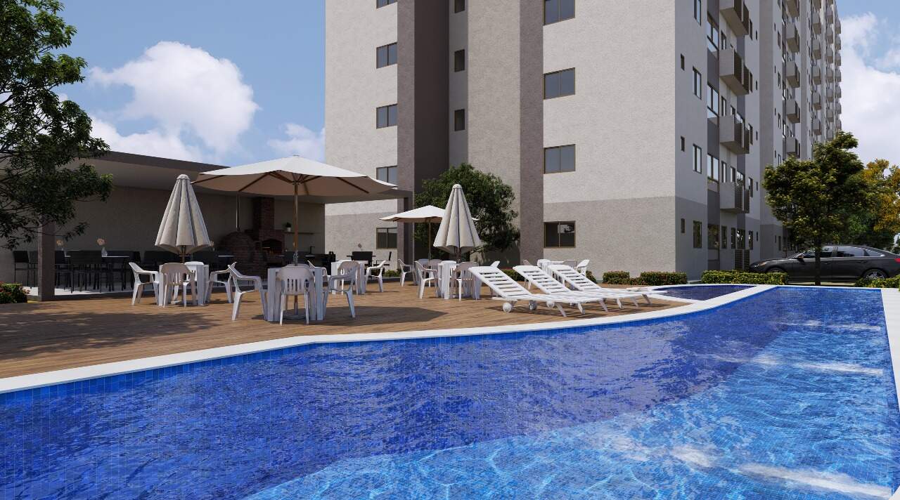 Apartamento à venda no Praia da Conceição: Fachada e piscina