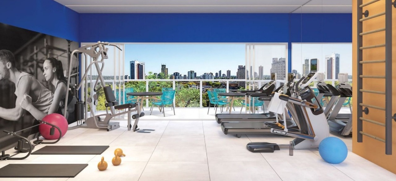 Apartamento 1 quarto ( ) para à venda em Graças - Recife - Solar Clarice Lispector - CTI imobiliaria: Academia