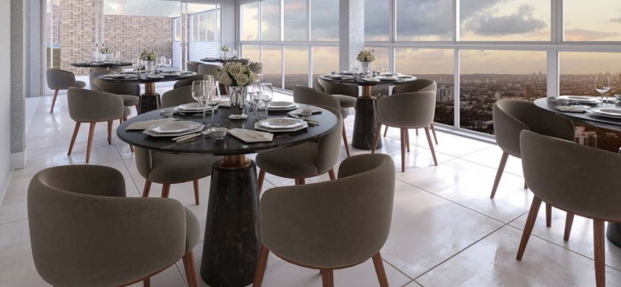 Apartamento 1 quarto ( ) para à venda em Graças - Recife - Solar Clarice Lispector - CTI imobiliaria: Salão de Festas 