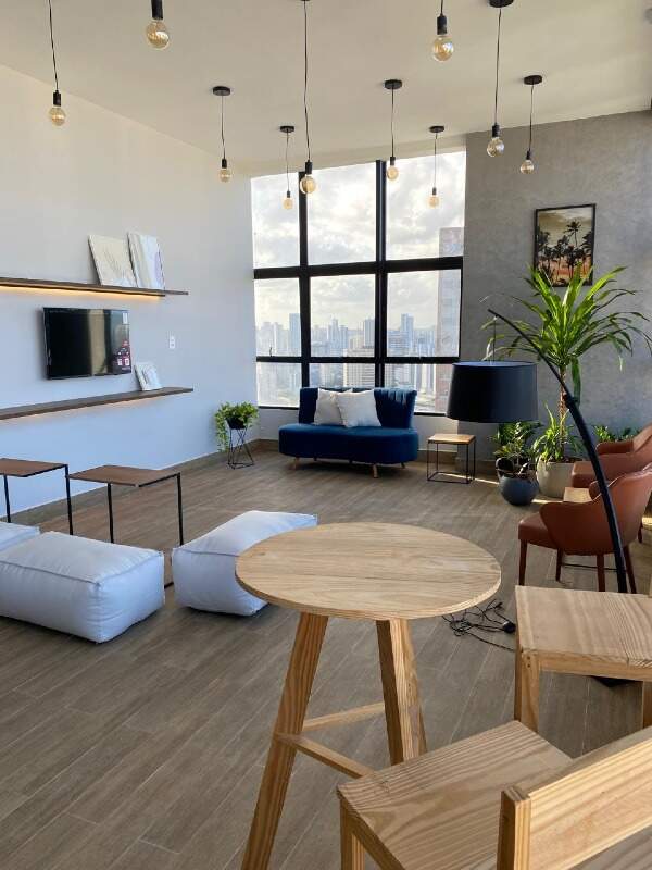 Studio à venda no Boa Vista: Terraço coberto