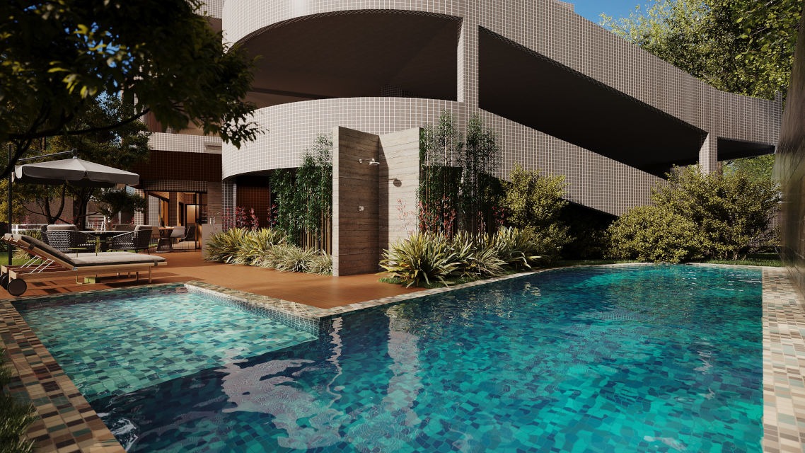 Apartamento 3 quartos ( 1 suíte ) para à venda em Encruzilhada - Recife - Edifício Porto Firenze - CTI imobiliaria: Piscina e Deck 