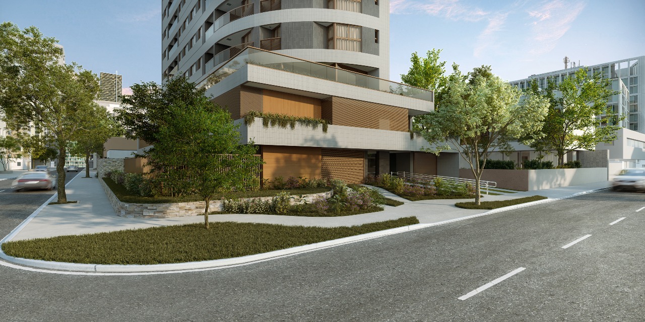 Apartamento 2 quartos ( 1 suíte ) para à venda em Rosarinho - Recife - Praça dos Pinheiros - CTI imobiliaria: Entada 