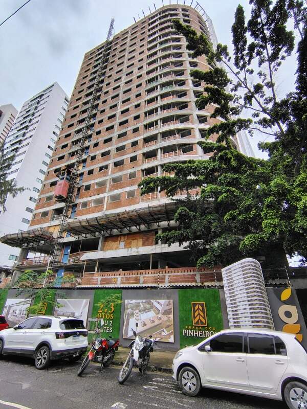 Apartamento 2 quartos ( 1 suíte ) para à venda em Rosarinho - Recife - Praça dos Pinheiros - CTI imobiliaria: evol de obra 05.2026