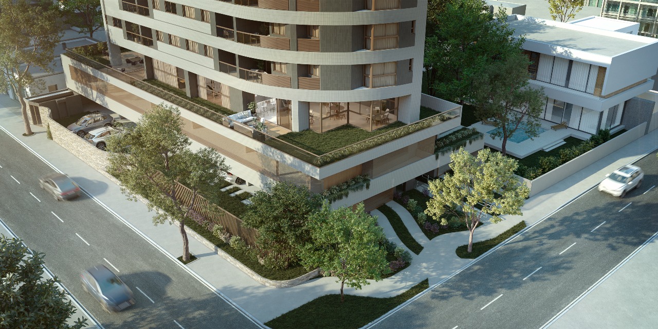 Apartamento 2 quartos ( 1 suíte ) para à venda em Rosarinho - Recife - Praça dos Pinheiros - CTI imobiliaria: Entada 