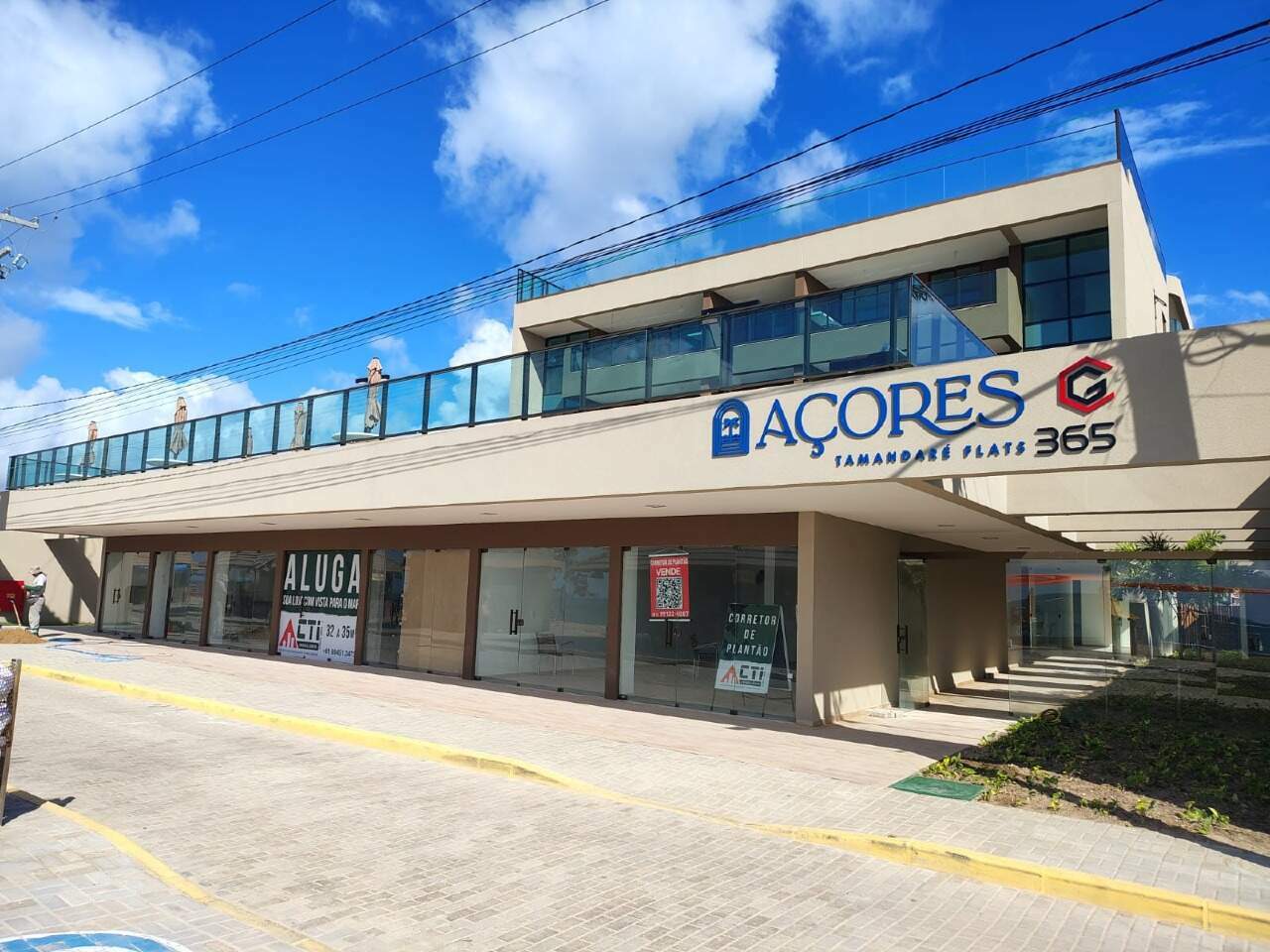 Apartamento 1 quarto ( ) para à venda em Sitio Rosinha - Tamandaré - Açores Tamandaré Flats - CTI imobiliaria: Fachada 