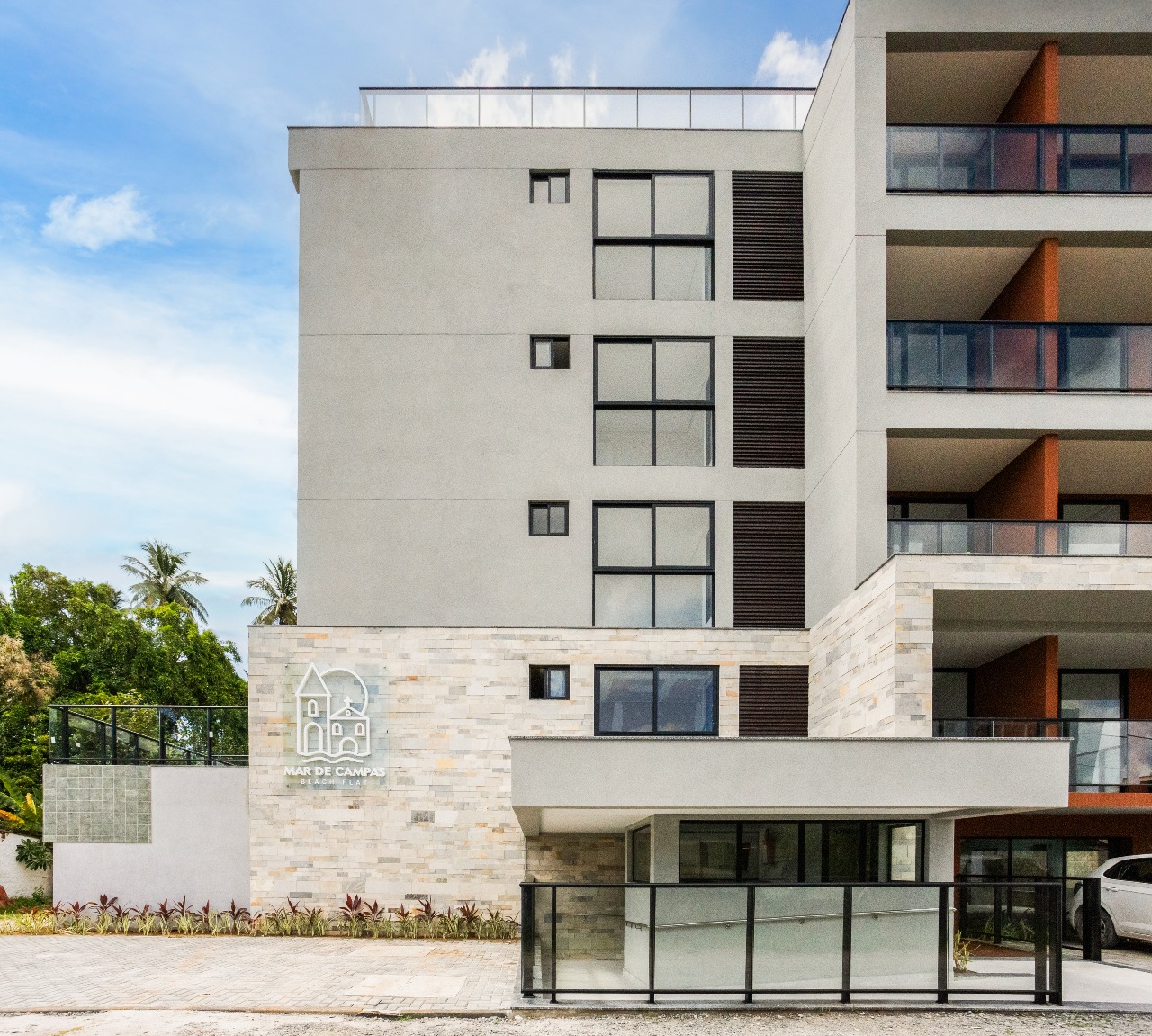 Apartamento à venda no mar de campas : Fachada / Entrada