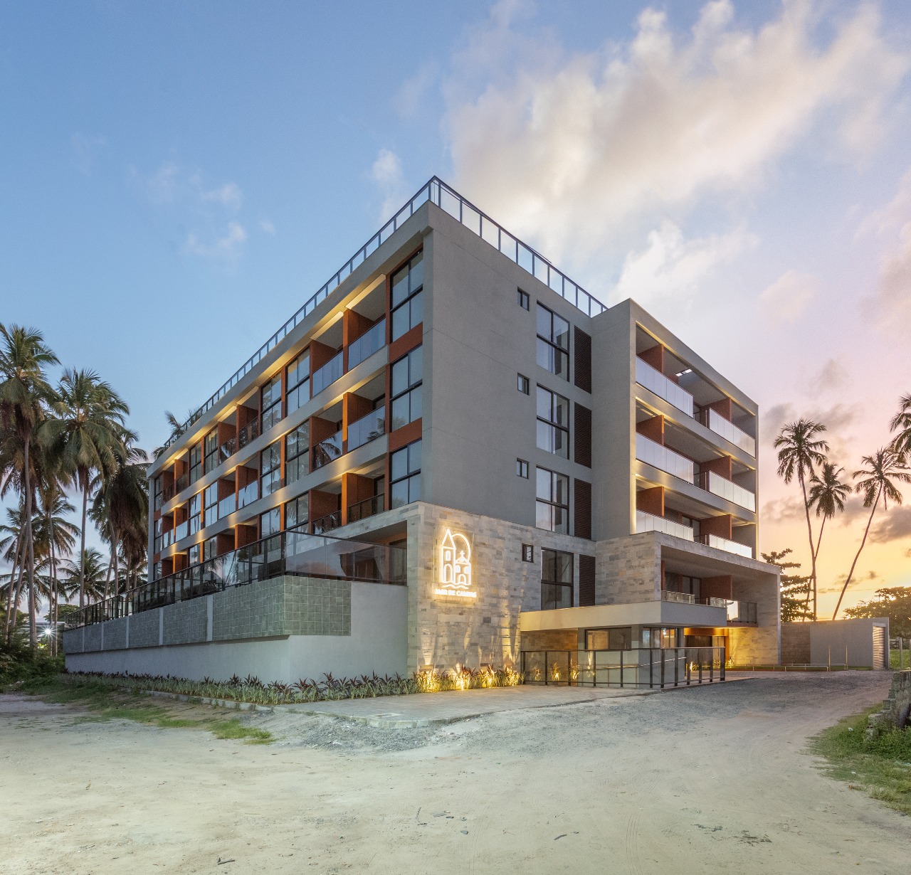 Apartamento à venda no mar de campas : Fachada 