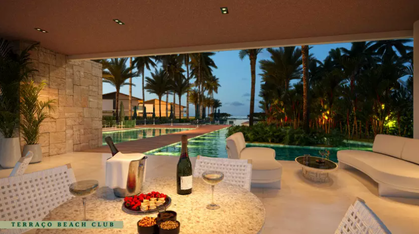 Apartamento 1 quarto ( 1 suíte ) para à venda em Praia dos Carneiros - Tamandaré - Beach Class Manguinhos - CTI imobiliaria: 