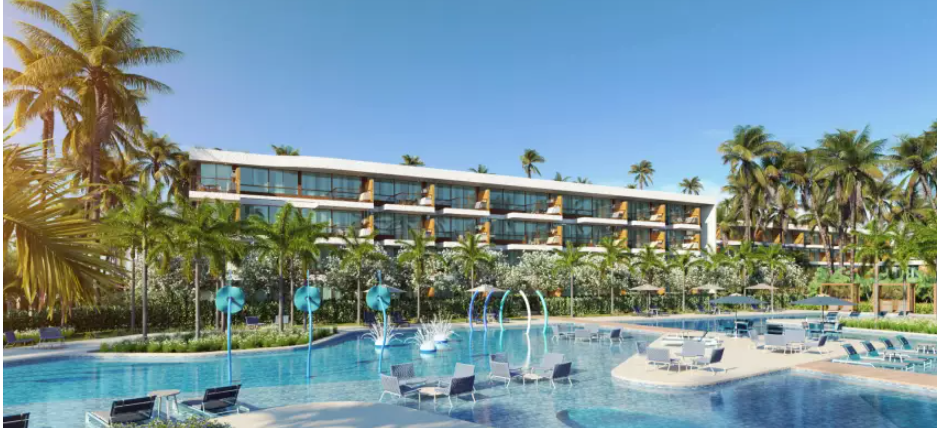 Apartamento 1 quarto ( 1 suíte ) para à venda em Praia dos Carneiros - Tamandaré - Beach Class Manguinhos - CTI imobiliaria: Fachada