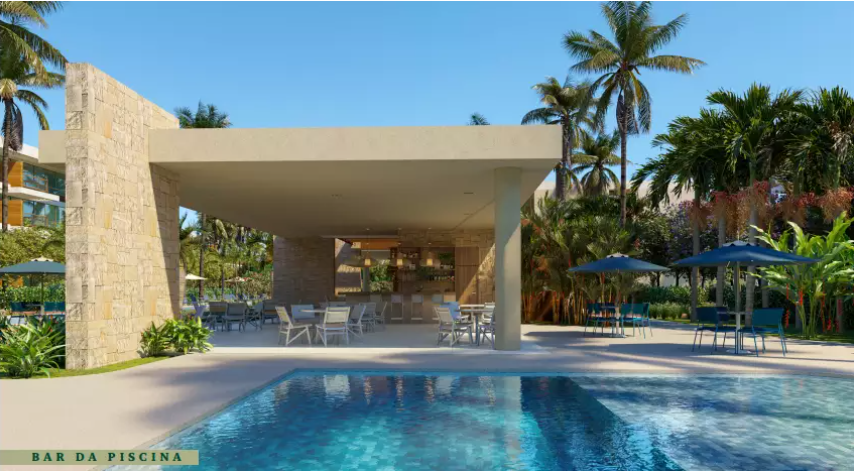 Apartamento 1 quarto ( 1 suíte ) para à venda em Praia dos Carneiros - Tamandaré - Beach Class Manguinhos - CTI imobiliaria: 