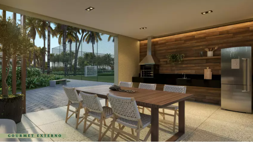 Apartamento 1 quarto ( 1 suíte ) para à venda em Praia dos Carneiros - Tamandaré - Beach Class Manguinhos - CTI imobiliaria: 