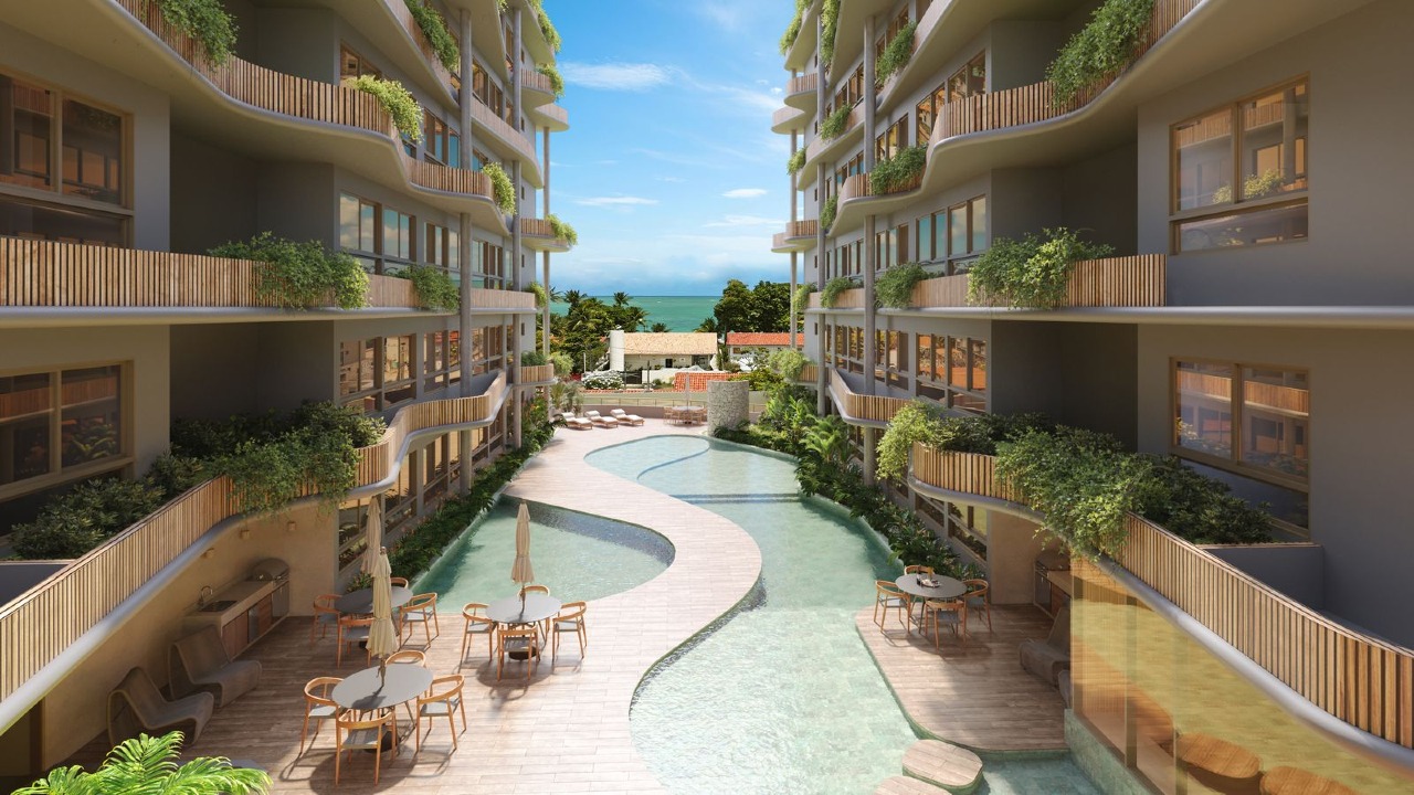 Apartamento à venda no Praia de Tamandaré: Piscinas Adulto e Infantil