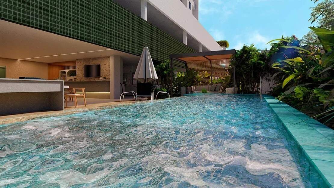 Apartamento 2 quartos ( 1 suíte ) para à venda em Rosarinho - Recife - Rosarinho Prince Vanguard - CTI imobiliaria: Piscina/ Jacuzzi/ Relax