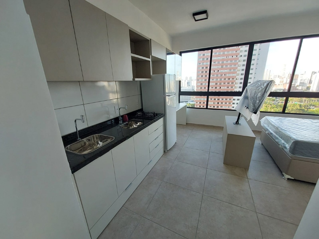 Studio 1 quarto ( 1 suíte ) para à venda em Boa Vista - Recife - Max Derby - CTI imobiliaria: Apto mobiliado 