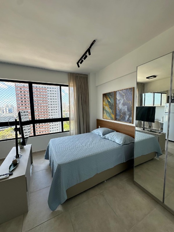 Studio 1 quarto ( 1 suíte ) para à venda em Boa Vista - Recife - Max Derby - CTI imobiliaria: Apto mobiliado 