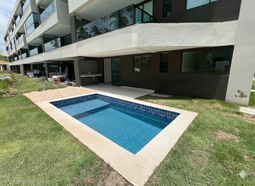 Apartamento 3 quartos ( 1 suíte ) para à venda em Carneiros - Tamandaré - Galápagos Beach Residence - CTI imobiliaria: Piscina privativa