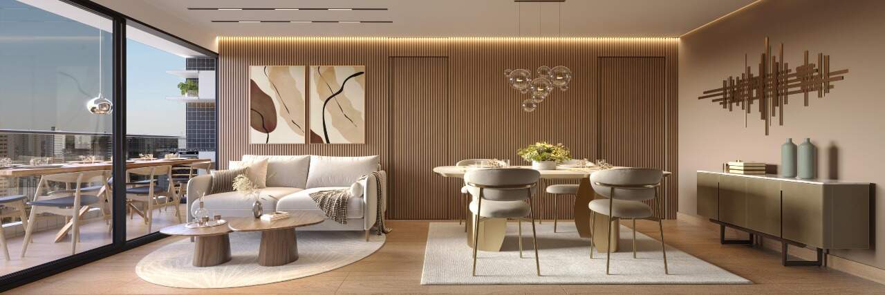 Apartamento 2 quartos ( 1 suíte ) para à venda em Espinheiro - Recife - Edifício Praça dos Ipês - CTI imobiliaria: Sala 2 ambientes 