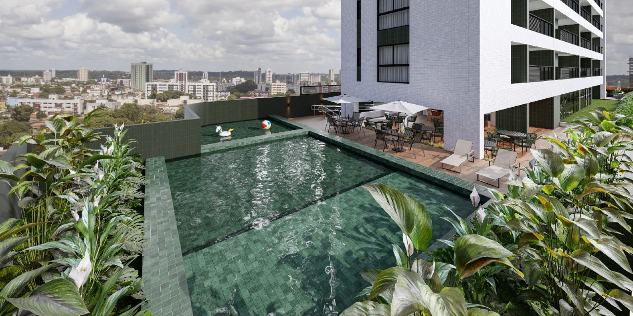 Apartamento 2 quartos ( 1 suíte ) para à venda em Madalena - Recife - Edf. Praça dos Jasmins - CTI imobiliaria: Piscina 