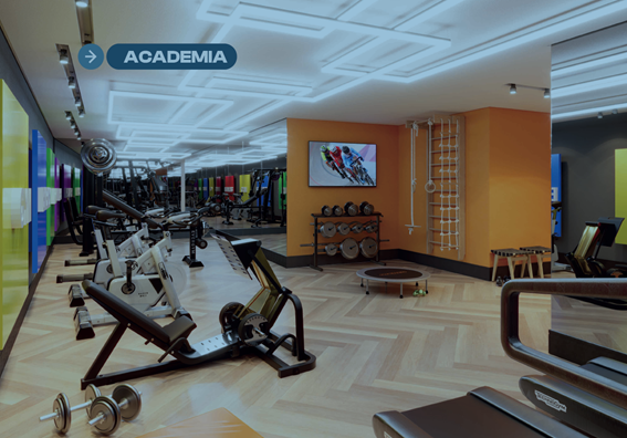 Apartamento 3 quartos ( 1 suíte ) para à venda em Encruzilhada - Recife - Edifício Luar do Norte - CTI imobiliaria: Academia 