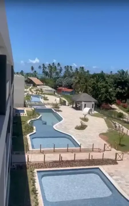 Apartamento 1 quarto ( 1 suíte ) para à venda em Carneiros - Tamandaré - Galápagos Beach Residence - CTI imobiliaria: Visão aérea 