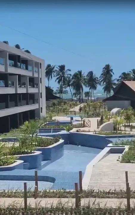 Apartamento 1 quarto ( 1 suíte ) para à venda em Carneiros - Tamandaré - Galápagos Beach Residence - CTI imobiliaria: Visão aérea 