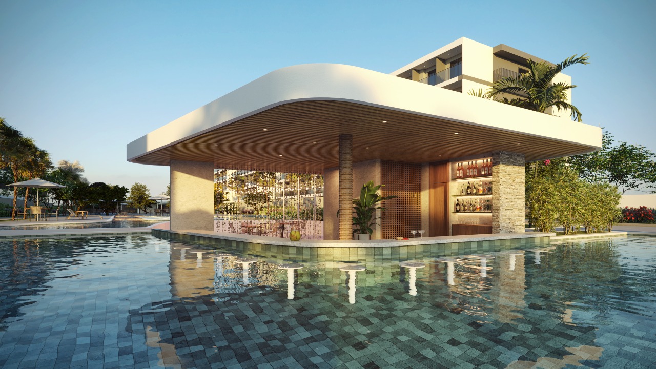 Apartamento 2 quartos ( 1 suíte ) para à venda em Carneiros - Tamandaré - Costa dos Coqueiros Carneiros Mar - CTI imobiliaria: Aqua Drinks