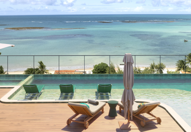 Studio à venda no Praia de Tamandaré: Rooftop