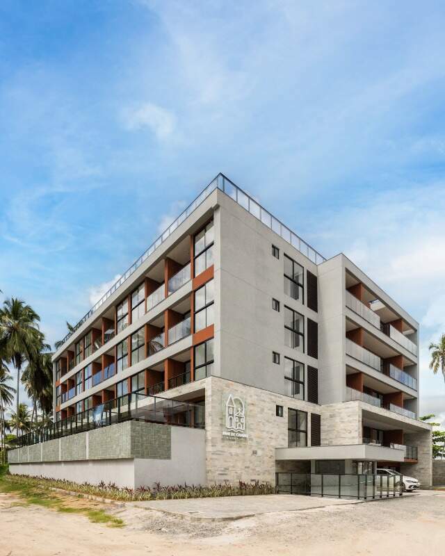 Apartamento 1 quarto ( ) para à venda em mar de campas - Tamandaré - Mar de Campas Beach Flat - CTI imobiliaria: Fachada 