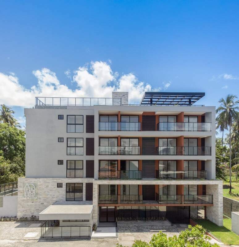 Apartamento 1 quarto ( ) para à venda em mar de campas - Tamandaré - Mar de Campas Beach Flat - CTI imobiliaria: Fachada 