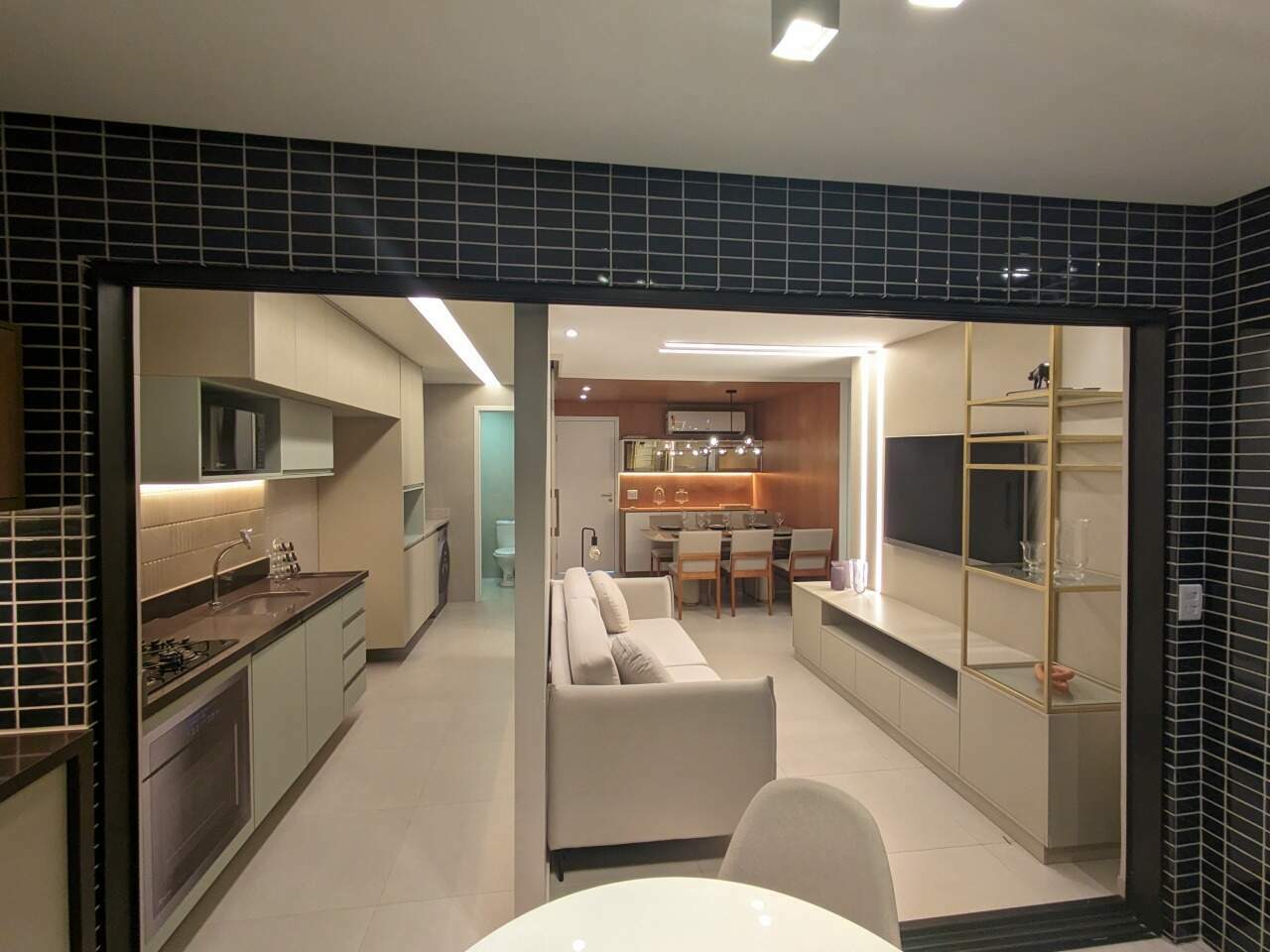 Apartamento 2 quartos ( 1 suíte ) para à venda em Cordeiro - Recife - Praça das Macieiras - CTI imobiliaria: Sala para 2 ambientes 