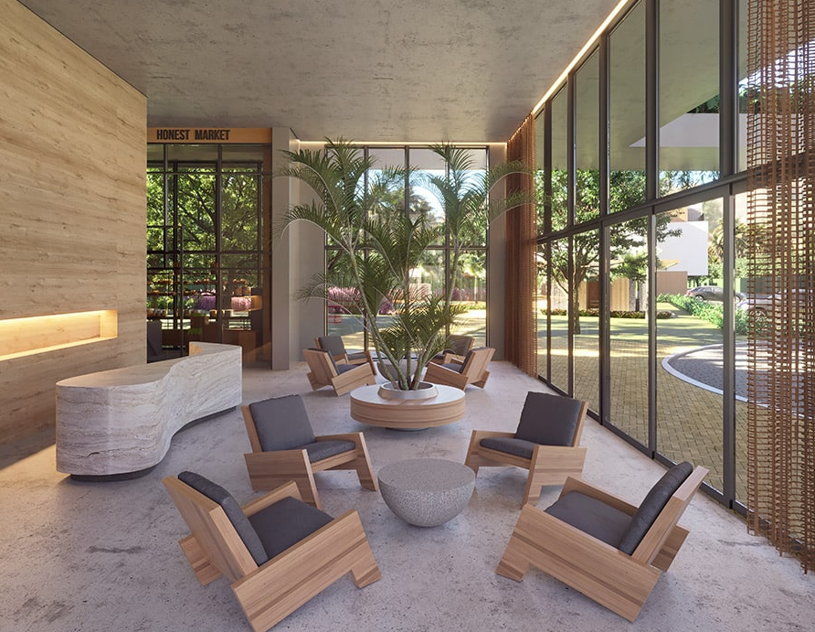 Apartamento 3 quartos ( 3 suítes ) para à venda em Praia dos Carneiros - Tamandaré - Auguri Carneiros - CTI imobiliaria: Recepção e Hall