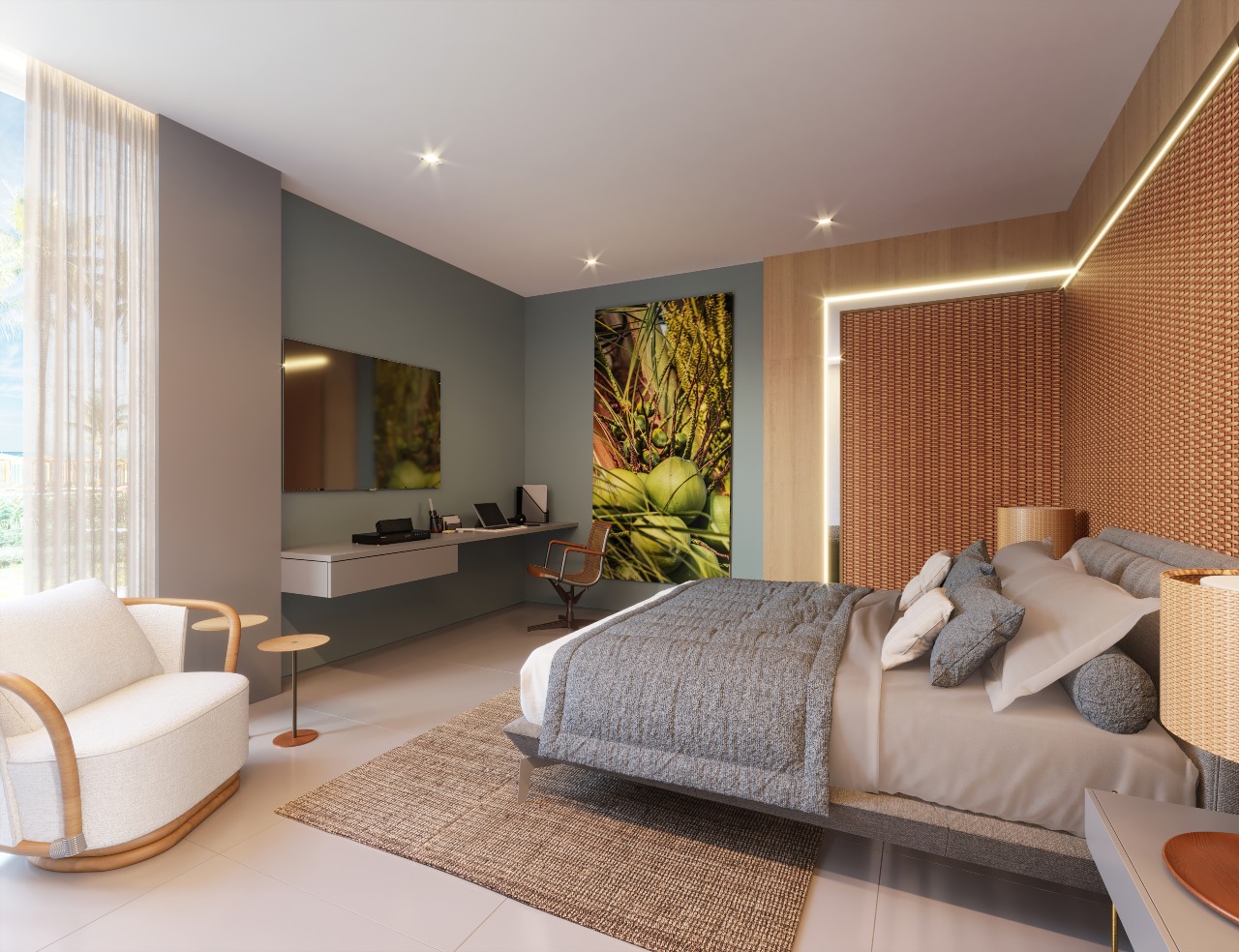 Apartamento 3 quartos ( 3 suítes ) para à venda em Praia dos Carneiros - Tamandaré - Auguri Carneiros - CTI imobiliaria: Casa 5