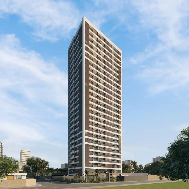 Apartamento 2 quartos ( 1 suíte ) para à venda em Cidade Universitária - Recife - Edifício Praça dos Jequitibás - CTI imobiliaria: Fachada