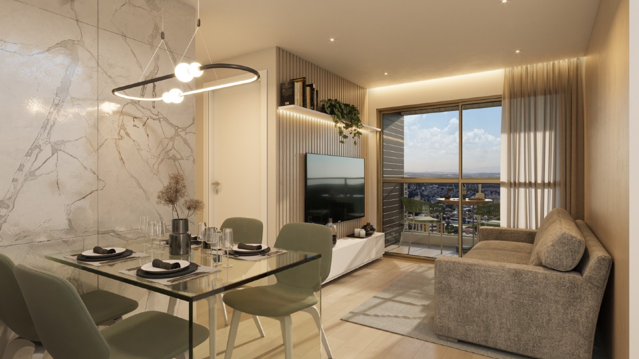 Apartamento 2 quartos ( 1 suíte ) para à venda em Caxangá - Recife - Edifício Praça dos Jequitibás - CTI imobiliaria: Sala 2 ambientes 