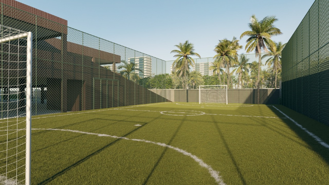 Apartamento 2 quartos ( 1 suíte ) para à venda em Caxangá - Recife - Edifício Praça dos Jequitibás - CTI imobiliaria: Mini campo 