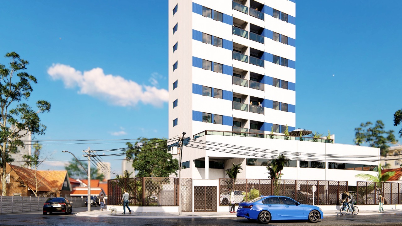 Apartamento 2 quartos ( 1 suíte ) para à venda em Hipódromo - Recife - Edf. Park Encruzilhada - CTI imobiliaria: Fachada