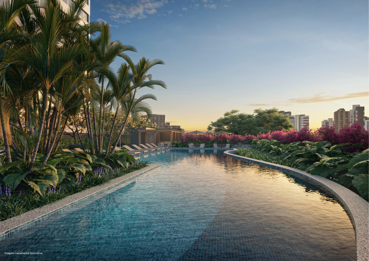 Apartamento 2 quartos ( 1 suíte ) para à venda em Boa Vista - Recife - Raízes - CTI imobiliaria: Piscina 