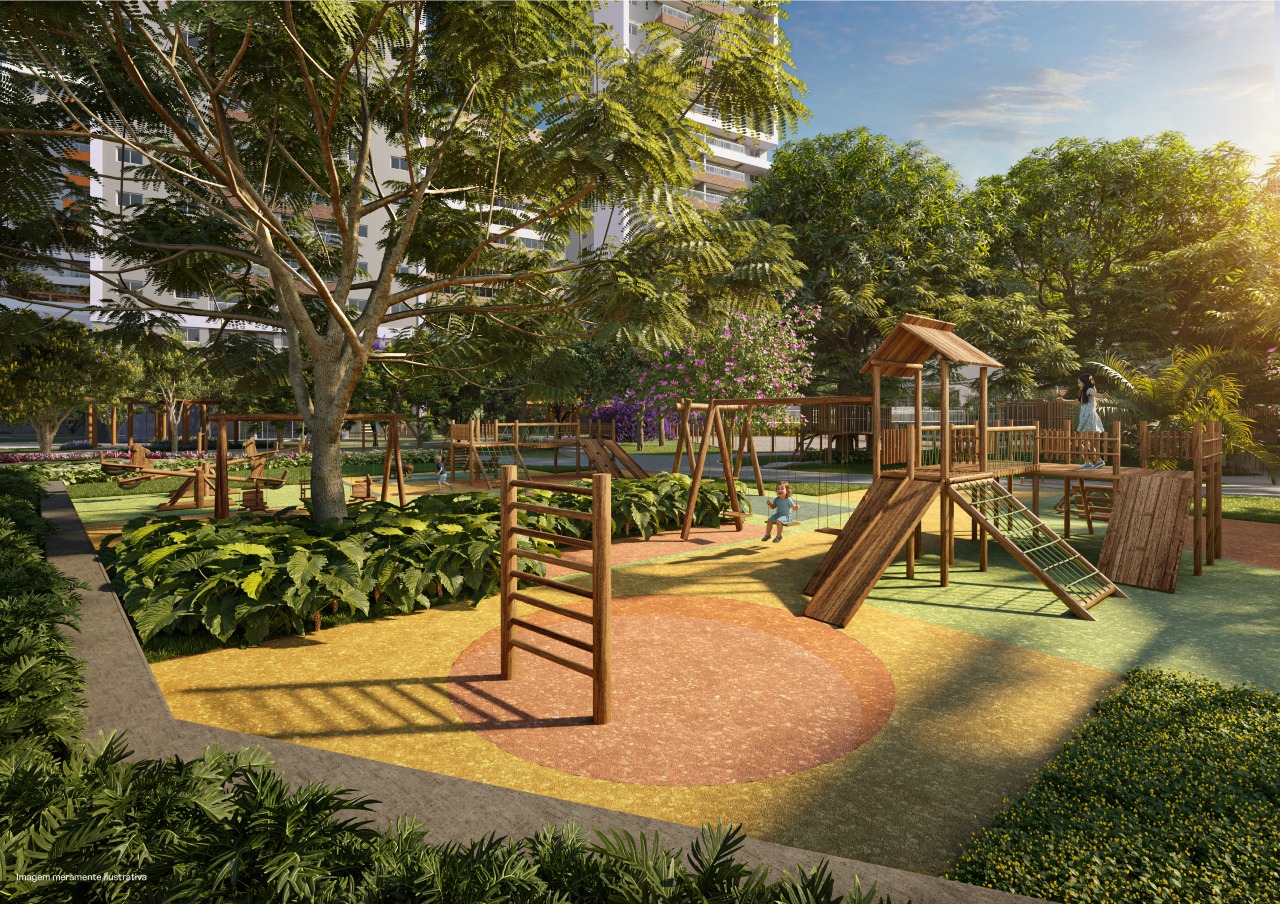 Apartamento 2 quartos ( 1 suíte ) para à venda em Boa Vista - Recife - Raízes - CTI imobiliaria: Playground 