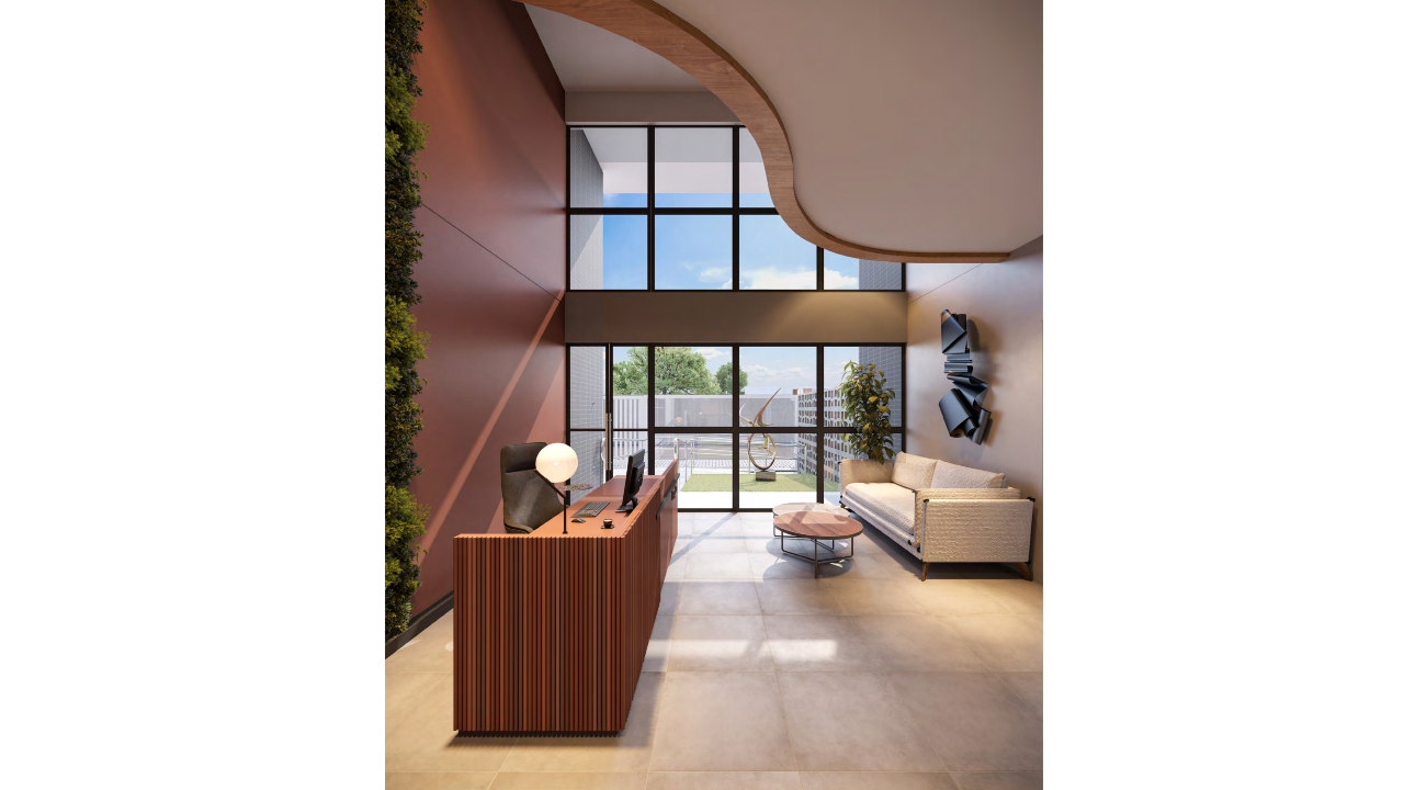 Studio 2 quartos ( 1 suíte ) para à venda em Paissandu - Recife - Edifício Palácio Paissandu - CTI imobiliaria: Hall