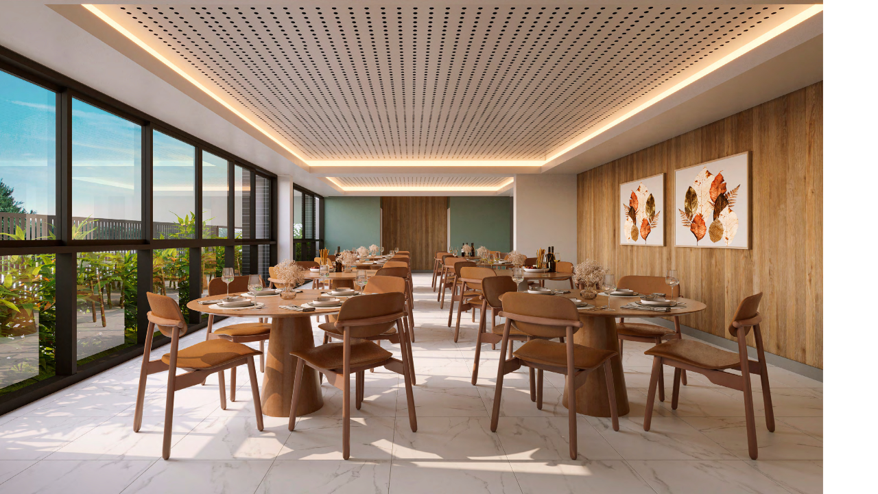 Studio 2 quartos ( 1 suíte ) para à venda em Paissandu - Recife - Edifício Palácio Paissandu - CTI imobiliaria: Salão multiuso 